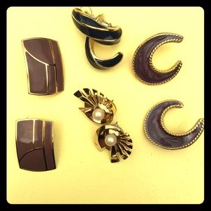 Lot of 4 Vintage Earrings!