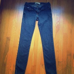 Hollister Blue Skinny Jeans
