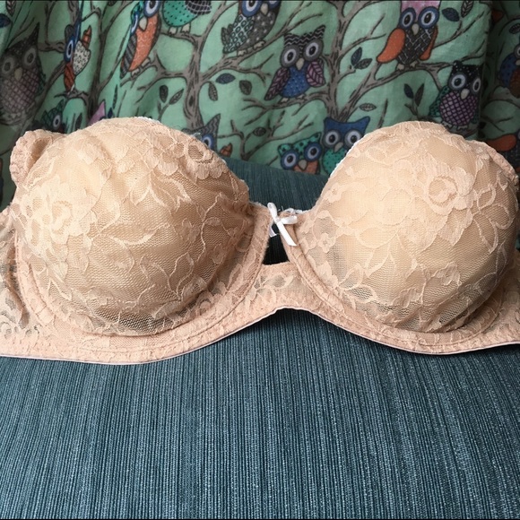 B.Tempt'd sheer lace bra - 32D