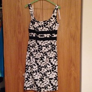 White House Black Market dress and cardigan