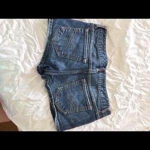 Jean short shorts