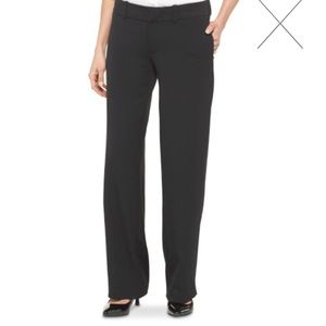 Merona Stretch Modern Black Trouser