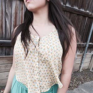 Forever 21 lemon shirt