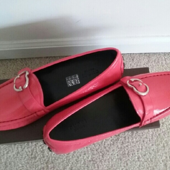 Coral Gucci Loafers