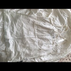 White volcom tank top
