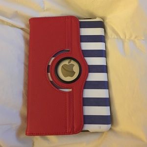 IPad mini case - blue/red