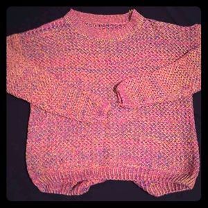 Cute slit back sweater