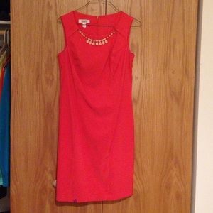 Dressbarn coral dress