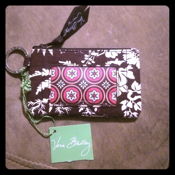 New Vera Bradley Zip ID Case
