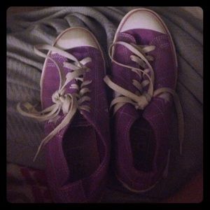 Purple Converse