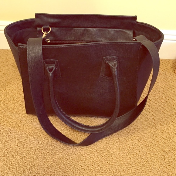 Black tote/ work bag/ laptop bag