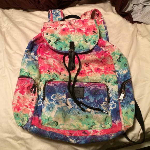 Victoria's Secret Floral Backpack