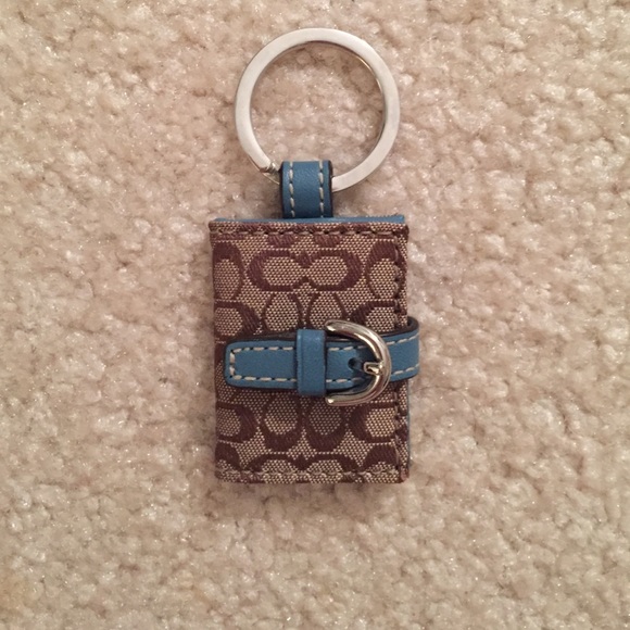 Coach Photo Album Keychain