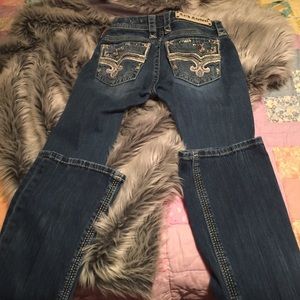 Rock revival boot cut jeans. Will trade for rocks