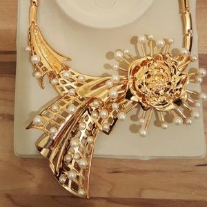 Amrita Singh Bold Gold Necklace