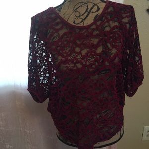 Lace inspired top