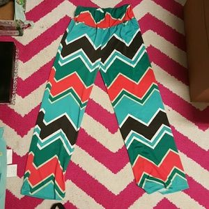 Colorful palazzo pants