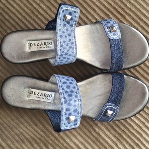 NEW Dezario Wedge Sandals sz 41