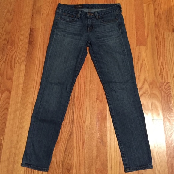 J.crew ankle toothpick jeans