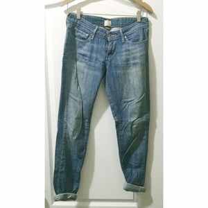 Levi's skinny light wash jeans, size 26