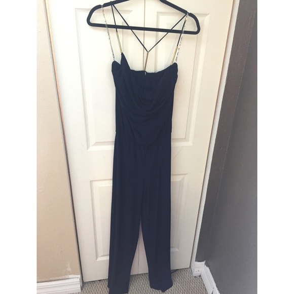 NAVY BLUE ROMPER