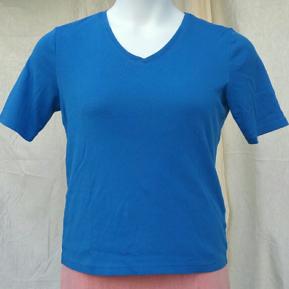 (I7) Blue Tee by Chico's