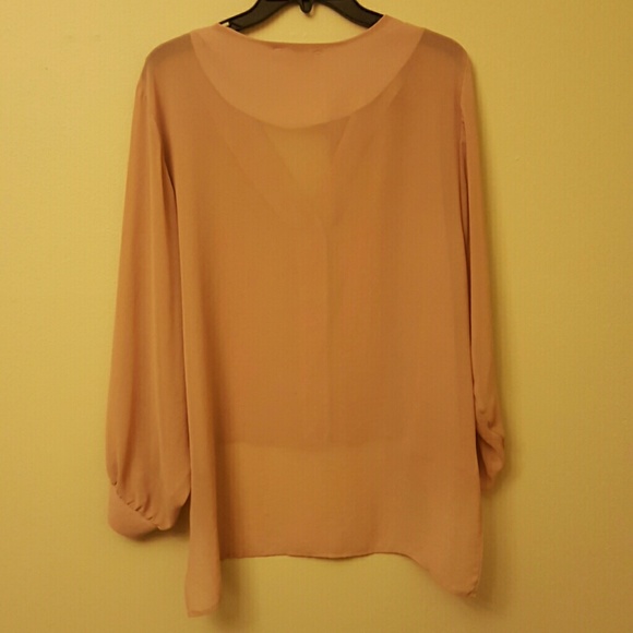 🚫*SOLD*Sheer Blouse - Picture 2 of 3