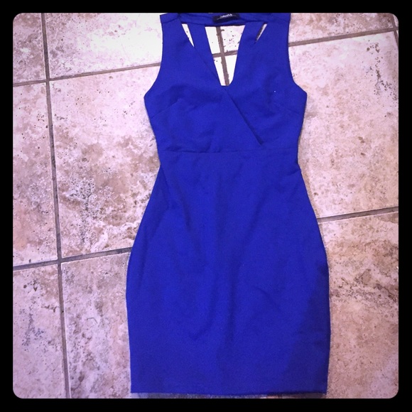 ROYAL BLUE FORMAL DRESS