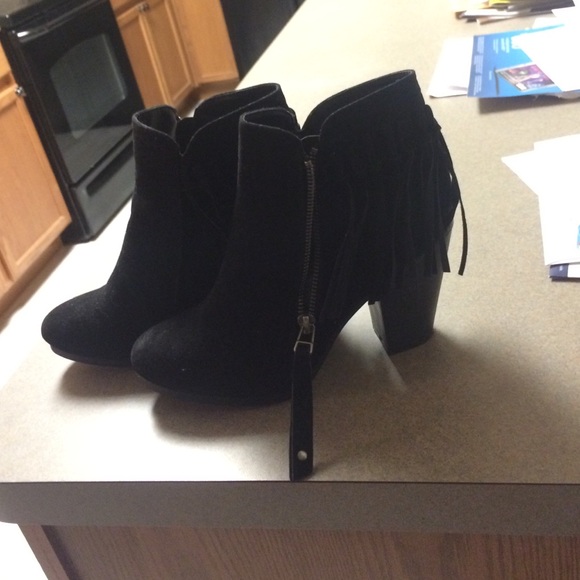 Black booties