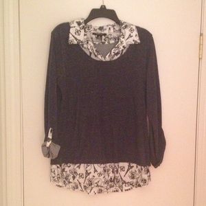 Styles & Co. Paris printed sweater