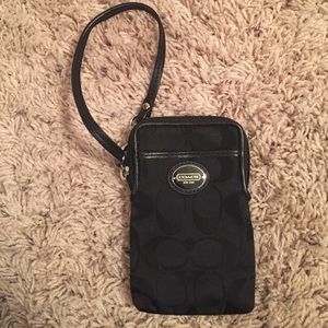 Coach phone wallet