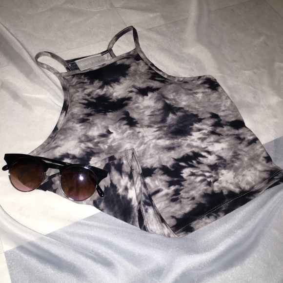 Tie dye crop top