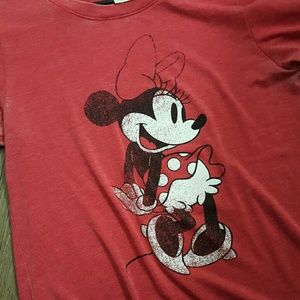 Distressed minnie mouse disney tee