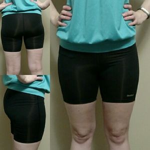 Spandex gym shorts