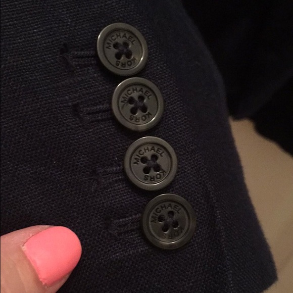 Navy Michael Kors Blazer - Picture 2 of 4