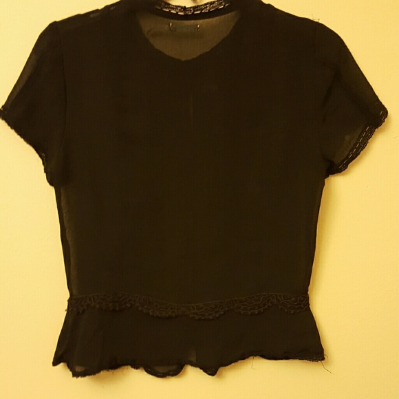 🚫*SOLD*Sheer vintage blouse - Picture 3 of 3