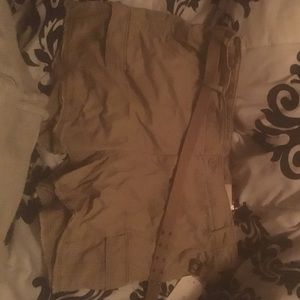 Khaki Shorts w/ belt