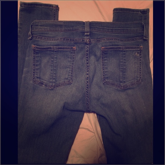 Rag and bone skinny jeans 28 high rise
