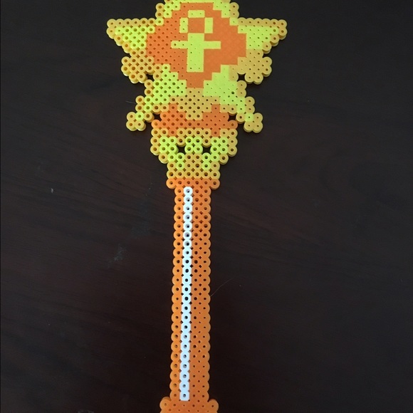 Sailor Venus perler bead wand