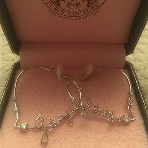 Juicy Couture Heart Earrings
