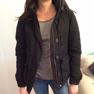 All Saints down winter jacket in size 0