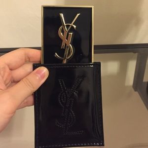 YSL handbag compact mirror and pouch