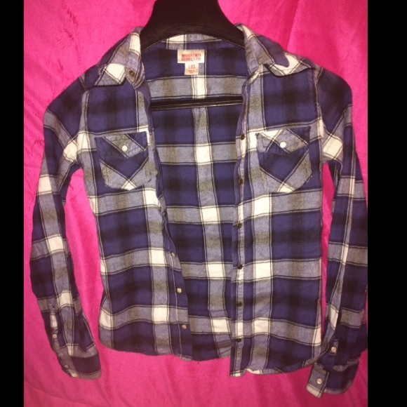 Blue flannel