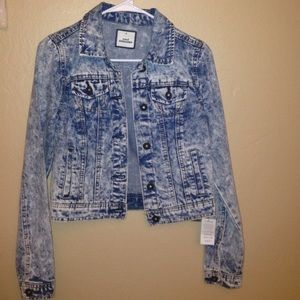 Washed out jean jacket
