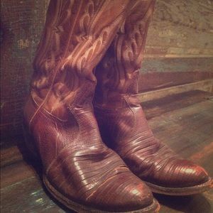 Tony Lama cowboy boots
