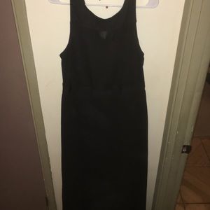 Cute maxi with skirt overlay!