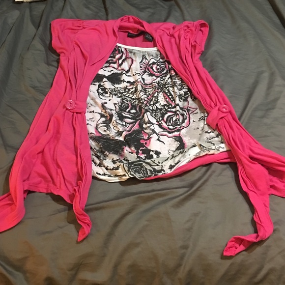 Pink shirt