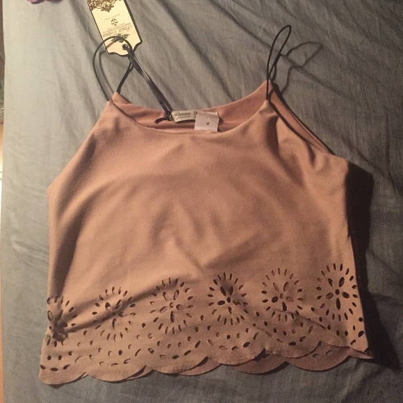 LF Tops - LF suede tank