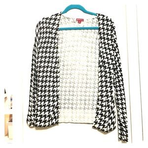 Houndstooth Cardigan Size M