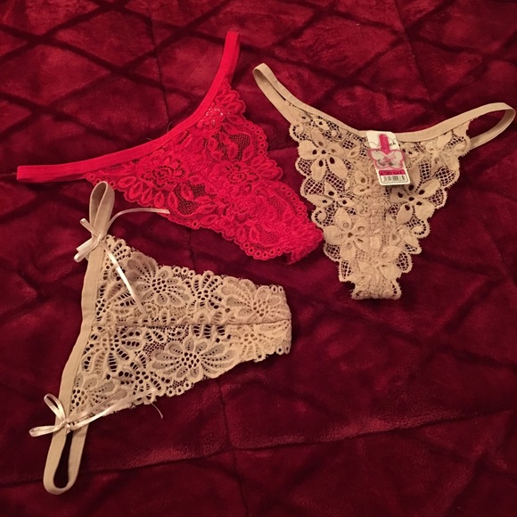 European lace G-string